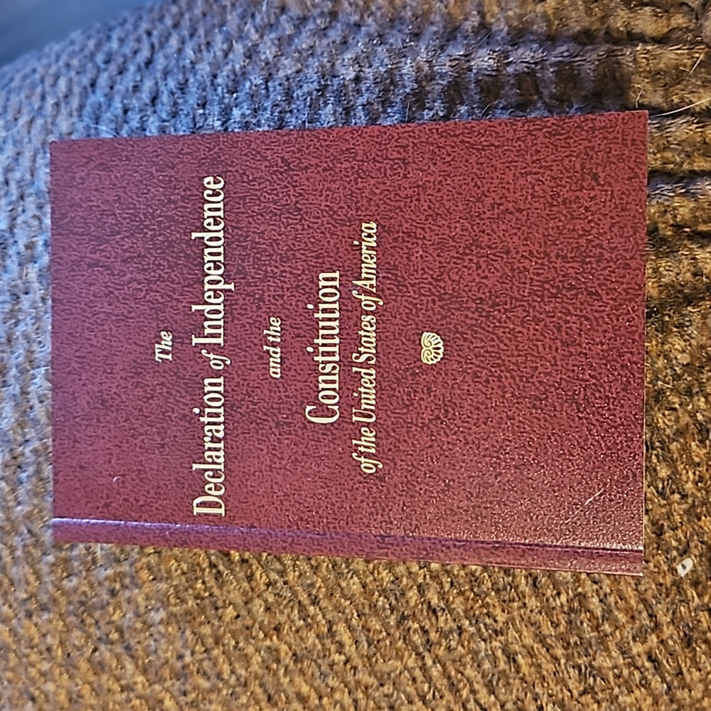 The Declaration of Independence (small book size)